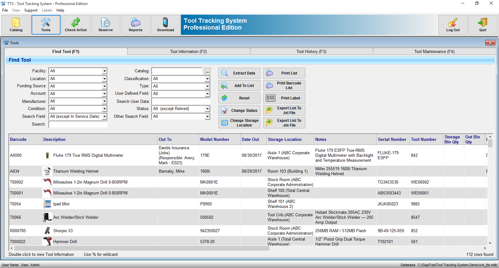 Tool Tracking System | Equipment Tracking Software