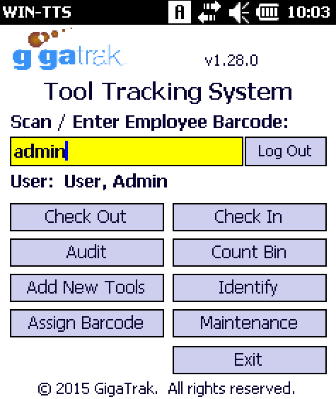 tool checkout sheet