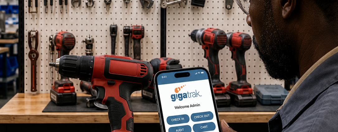 Compliance Tracking with GigaTrak, the leader in asset and tool tracking with barcode technology.