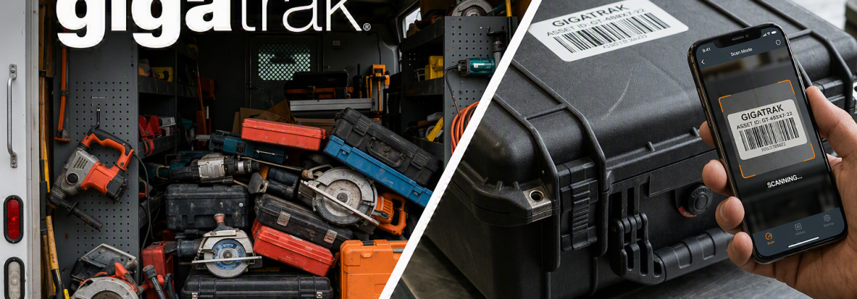 Stop losing equipment in your fleet vehicles. GigaTrak provides barcode tool tracking software to keep your service trucks accountable and your tools visible. Equipment Tracking System.